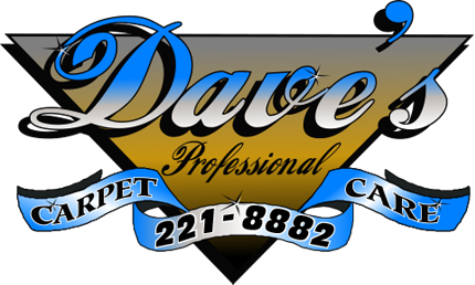 Daves professional carpet care logo Daves professional carpet care logo