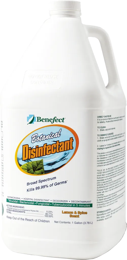Disinfectant bottle