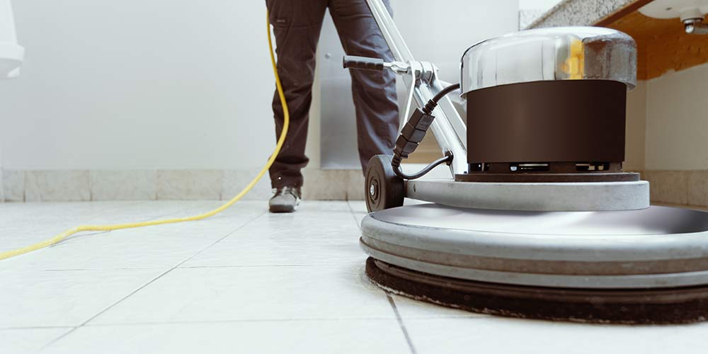 Commercially cleaning tiles